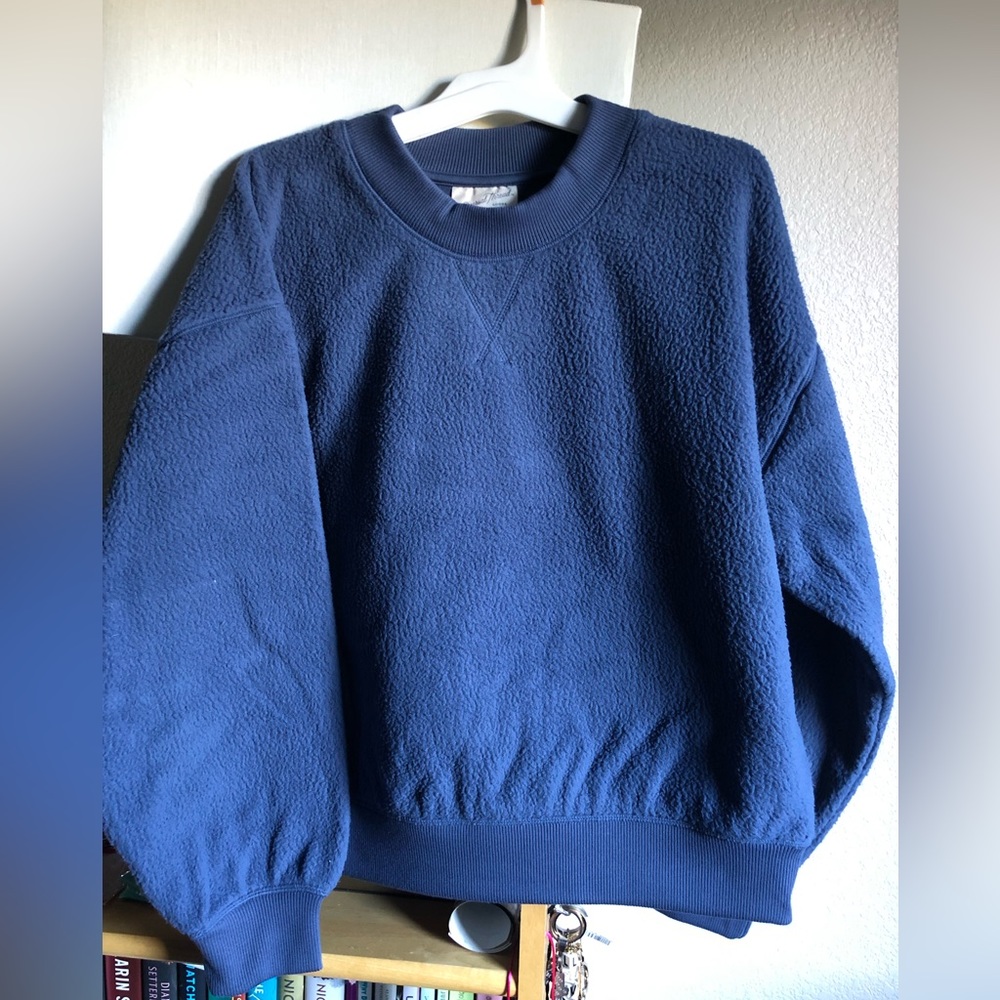 Womens fleece sweater.
